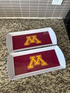 UMN Gophers Graduation / Tailgate Serving Trays